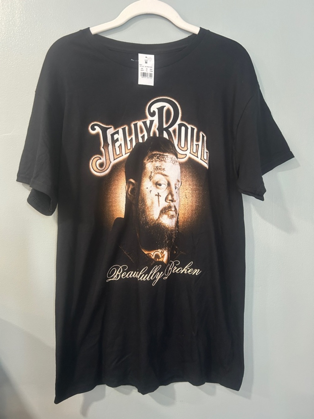 Jelly Roll "Beautifully Broken" Graphic Tee - Black